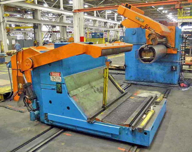 60 x 10 x 40,000 Lb PAXSON Slitting Line