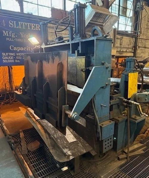 60 x 8 x 50,000 Lb PRO-ECO Slitting Line, Right-to-Left