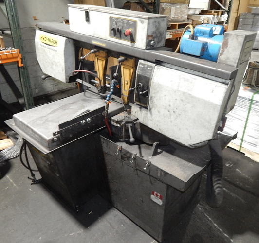 13 X 18 HYDMECH S-20 Semi-Automatic Horizontal Band Saw, 13 Round, 1 Blade